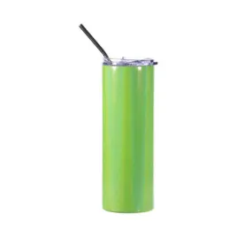 kubek-600-ml-ze-slomka-do-sublimacji-zielony-opalizujacy