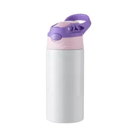 bidon-dla-dzieci-360-ml-ze-stali-nierdzewnej-do-sublimacji-bialy-z-rozowo