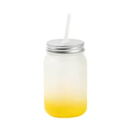 kubek-mason-jar-450-ml-szroniony-bez-uszka-do-sublimacji-zolty-gradient