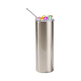 kubek-600-ml-ze-slomka-do-sublimacji-srebrny-pokrywka-ze-sztucznym-kolor