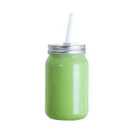 kubek-szklany-450-ml-mason-jar-full-color-bez-uszka-do-sublimacji-zielony