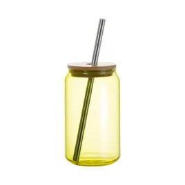 szklanka-400-ml-ze-slomka-i-bambusowa-pokrywka-do-sublimacji-zolta