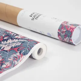 folia-do-hydrosublimacji-craft-express-red-blue-tropic-leaves
