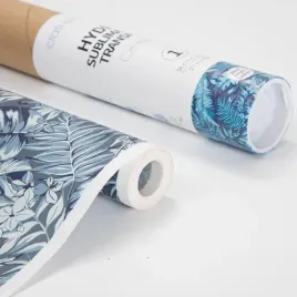 folia-do-hydrosublimacji-craft-express-blue-tropic-leaves