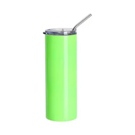 kubek-600-ml-ze-slomka-do-sublimacji-zielony-neon