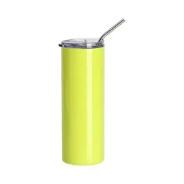 kubek-600-ml-ze-slomka-do-sublimacji-zolty-neon
