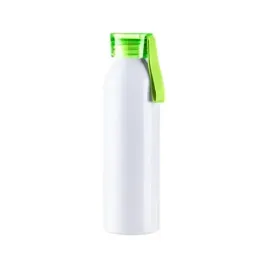 sportowy-bidon-aluminiowy-650-ml-bialy-z-jasnozielona-zakretka-i-paskiem-do