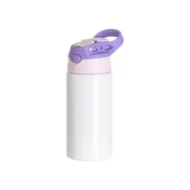 bidon-aluminiowy-500-ml-bialy-z-rozowa-zakretka-i-fioletowym-uchwytem-do-su