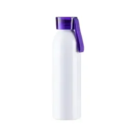 sportowy-bidon-aluminiowy-650-ml-bialy-z-fioletowa-zakretka-i-paskiem-do-su