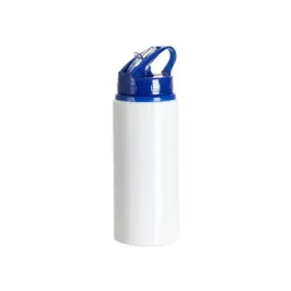 bidon-aluminiowy-z-ustnikiem-600-ml-bialy-z-niebieska-zakretka-i-uchwytem-d