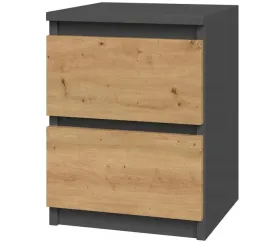 szafka-komoda-stolik-nocny-2-szuflady-sm2-antracyt-artisan