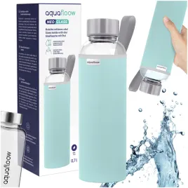 butelka-na-wode-aquafloow-700ml-jasnoniebieskie-etui-szklo-borokrzemowe