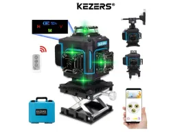 poziomica-laserowa-kezers-4d-mega-zestaw-walizka-2xaku-statyw-uchwyt-pilot