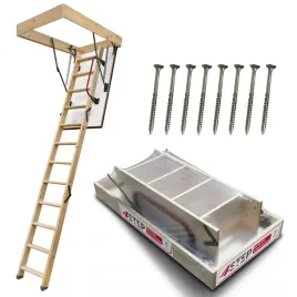 schody-strychowe-4step-greenline-110x70-35mm-105w-m2k-wylaz-wkrety-gratis