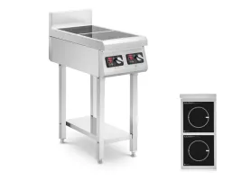 kuchenka-indukcyjna-z-polka-2-x-35kw-regulacja-mocy-timer-stal-nierdzewna