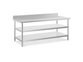 stol-gastronomiczny-blat-roboczy-2-polki-rant-200x90cm-stal-nierdzewna