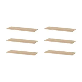 6-szt-polka-komplement-dab-bejcowany-bialy-100x35-cm