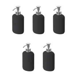 5-szt-dozownik-mydla-ciemnoszary-ekoln-elegancki-design-300-ml