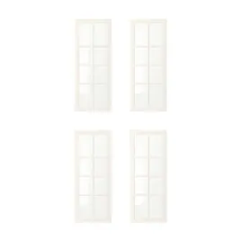 4-szt-bodbyn-drzwi-szklane-kremowy-40x100-cm