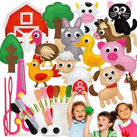 filcowe-zwierzeta-farma-do-szycia-diy-kon-pies-zestaw-13szt-dzien-dziecka