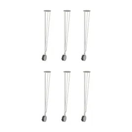 6-szt-noga-z-kolkiem-do-stolu-70-cm-biala-50-kg-obciazenie