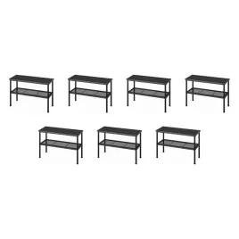 7-szt-lawka-z-polkami-na-buty-czarna-79x35x52-cm-nipasen