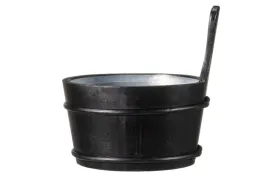 ceber-do-sauny-czarny-z-wkladem-plastikowym-4l-4living
