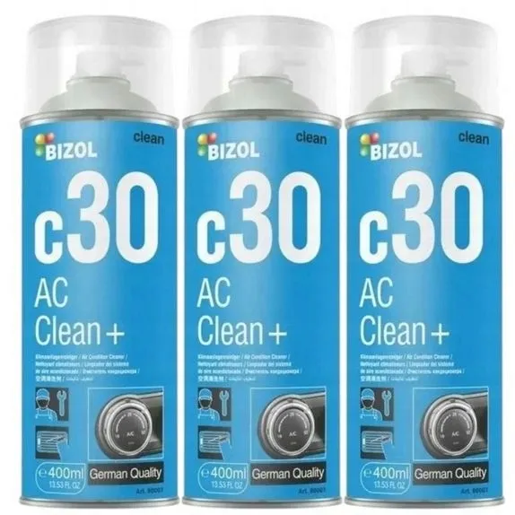 3x Pianka do czyszczenia klimatyzacji Bizol AC Clean+ c30 400ml