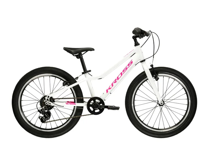 Rower dziecięcy 20" KROSS LEA MINI 1.0 różowy -biały R26
