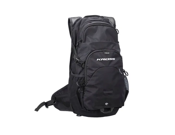 PLECAK ROWEROWY KROSS TOTAL 15L CZARNY WYGODNY POJEMNY