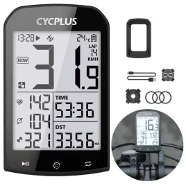 licznik-komputer-rowerowy-wodoodporny-ekran-lcd-bluetooth-ant-cycplus-m1