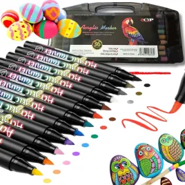 markery-pisaki-akrylowe-pedzelek-mazaki-z-farba-flamastry-wodoodporne-36szt