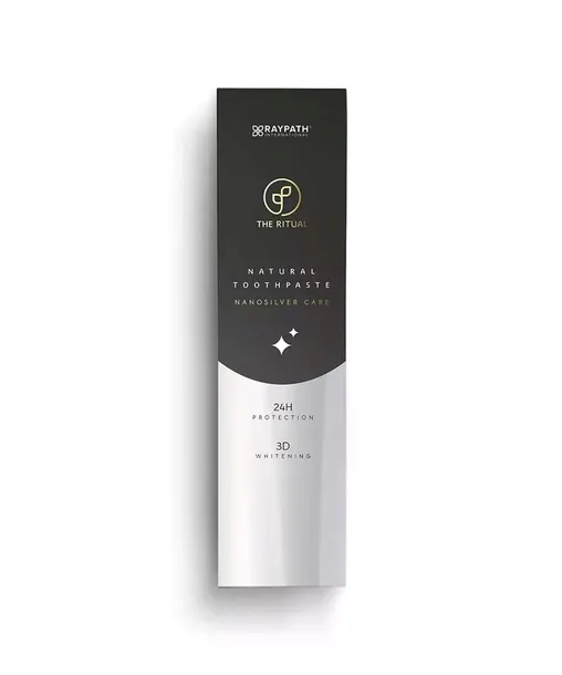 Raypath wybielająca naturalna pasta do zębów z nano srebrem 100 ml