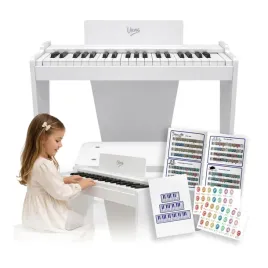 pianino-dla-dzieci-organy-cyfrowe-37-klawiszy-edukacyjne-stolek-bialy