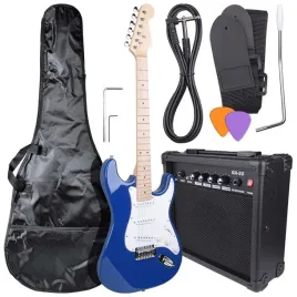 zestaw-gitarowy-do-nauki-gitara-elektryczna-ze-wzmacniaczem-186w-niebies