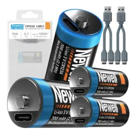 akumulator-cr123a-bateria-usb-c-3v-700-mah-4-sztuki-newell-kabel-usb-c