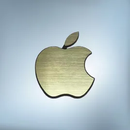 emblemat-naklejka-logo-apple-zlota-szczotkowana-40x50mm