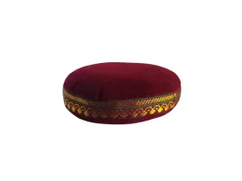 poduszka-pod-mise-aksamitna-bordowa-11-cm