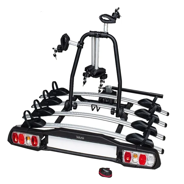 Platforma Bagażnik Rowerowy na Hak 4 Rowery Steinhof VETURO 4 60kg + GRATIS