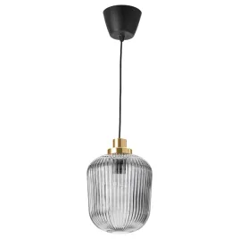 lampa-wiszaca-solklint-mosiadz-szare-szklo-22-cm