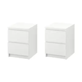 2-szt-malm-komoda-2-szuflady-biala-40x55-cm-nowoczesny-design