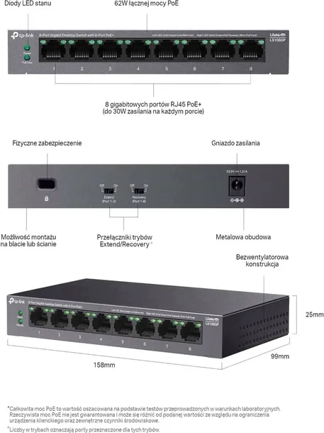 switch-tp-link-ls108gp-producent-tp-link