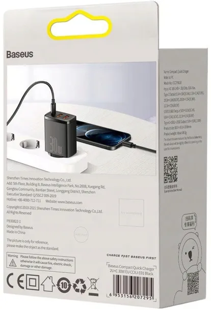ladowarka-sieciowa-baseus-compact-quick-charger-ccxj-e01-30w-przewod-w-zestawie-nie