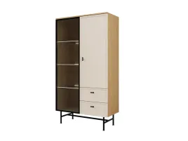 nowoczesna-witryna-90cm-dab-wiosenny-elwis-jr