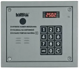 laskomex-cp-2503r-srebrny-panel-audio-z-czytnikiem-kluczy-rfid