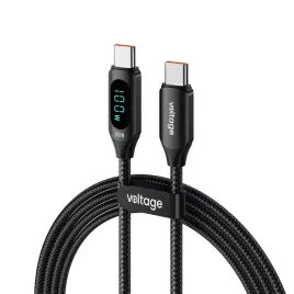 kabel-usb-c-usb-c-voltage-powerdisplay-100w-pd-100cm-czarny