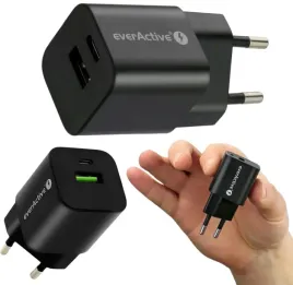 ladowarka-sieciowa-everactive-gan-sc-390qb-30w-1xusb-c-1xusb-a-pd-pps