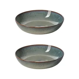 2-szt-miska-gladelig-bezowo-zielona-30-cm-kamionka-rekodzielo
