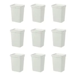 9-szt-kosz-z-pokrywka-jasnoszary-10-l-do-sortowania-odpadow-hallbar