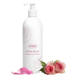 mleczko-satin-glow-390ml-ziaja-z-ekstraktem-z-platkow-rozy-prysznic-390-ml